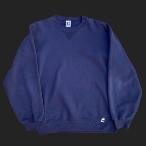 Vintage Navy Russell crewneck